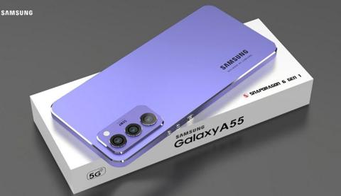 سامسونج جالكسي اى 55 – Galaxy A55 يظهر لأول مرة