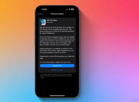 أصدرت شركة ابل اليوم النسخة التجريبية الأولى من تحديث iOS 18.1 للمطورين. هذا التحديث متاح حاليًا لأجهزة iPhone 15 Pro وiPhone 15 Pro Max، ويتضمن مجموعة من ميزات Apple Intelligence الجديدة، مثل أدوات الكتابة، وتحسينات في Mail والإشعارات، وترقيات للصور، والمزيد.