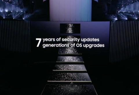 من iPhoneIslam.com، 7 سنوات من التحديثات الأمنية خلال إطلاق سلسلة Galaxy S24 في مؤتمر Samsung Unpacked 2024.