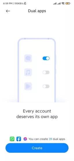كيفية تنشيط ميزة التطبيقات المزدوجة Dual apps على هواتف شاومي الاقتصادية