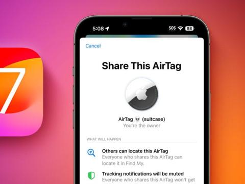 IOS 17 AIR TAGS
