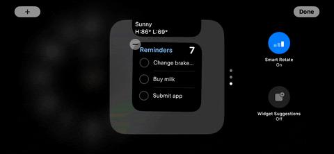 من iPhoneIslam.com، ساعة أبل تعرض إعداداتها.
