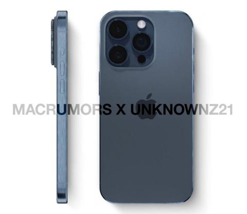 ايفون 15 برو – iPhone 15 Pro يظهر باللون الأزرق الأنيق في أحدث التسريبات قبل الإطلاق