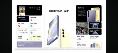 من iPhoneIslam.com، يتم عرض هاتف Samsung Galaxy S10e على الشاشة.