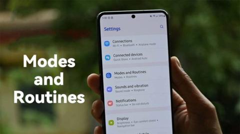 ميزة Modes and Routines في هواتف سامسونج