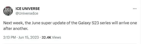 سلسلة جالكسي اس 23 – Galaxy S23 تحصل على تحديث فائق بتحسينات رهيبة