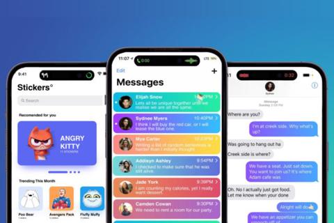 IOS 17 MASSAGE APP