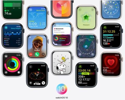 من iPhoneIslam.com، استخدام مثالي: يتم عرض مجموعة من ساعات Apple المختلفة، بما في ذلك Watch Series 9، على خلفية بيضاء.