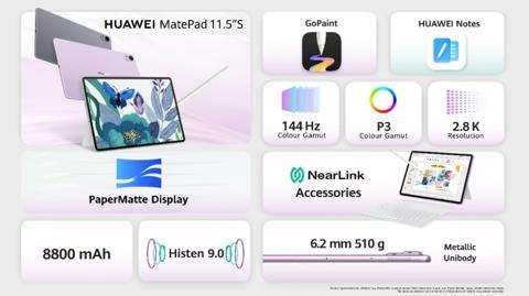 هواوي ميت باد 11.5 اس – Huawei Matepad 11.5S