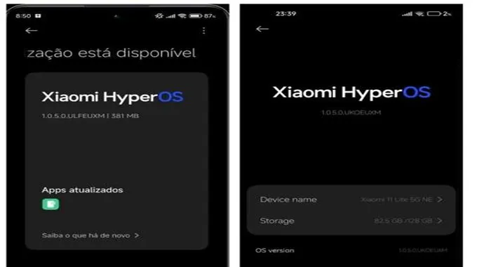 تحديث Hyperos يصل إلى المزيد من هواتف شاومي مع